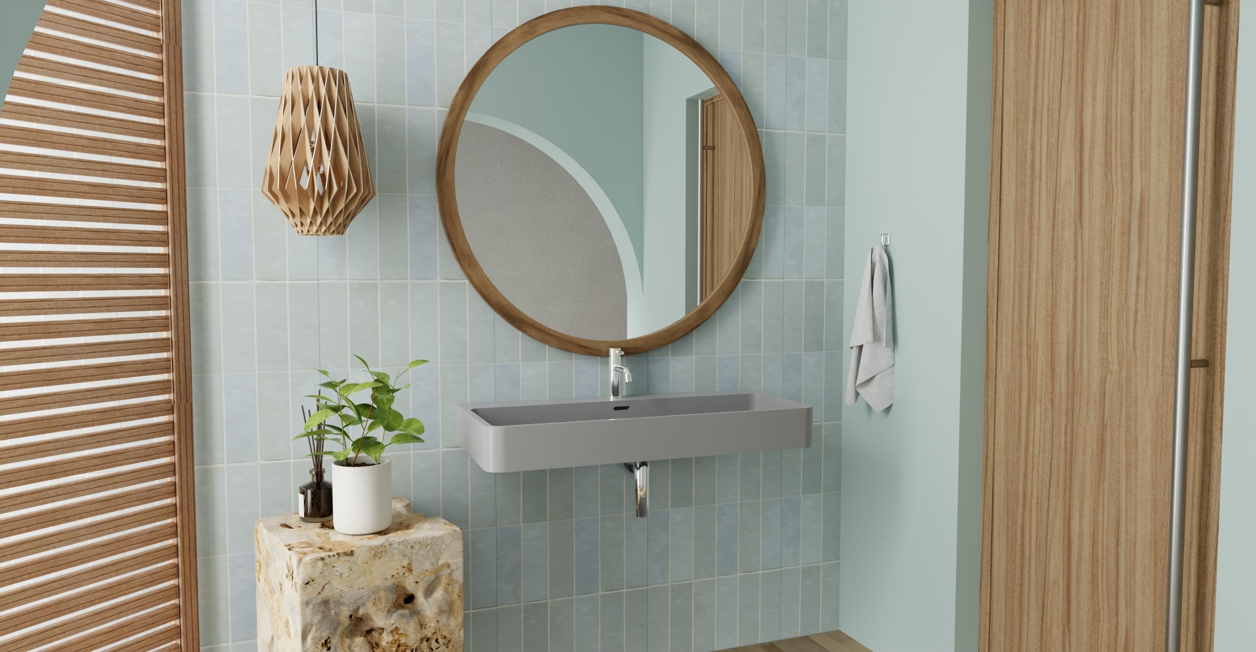 Wall Mounted Sink WT-01-XL-GRY