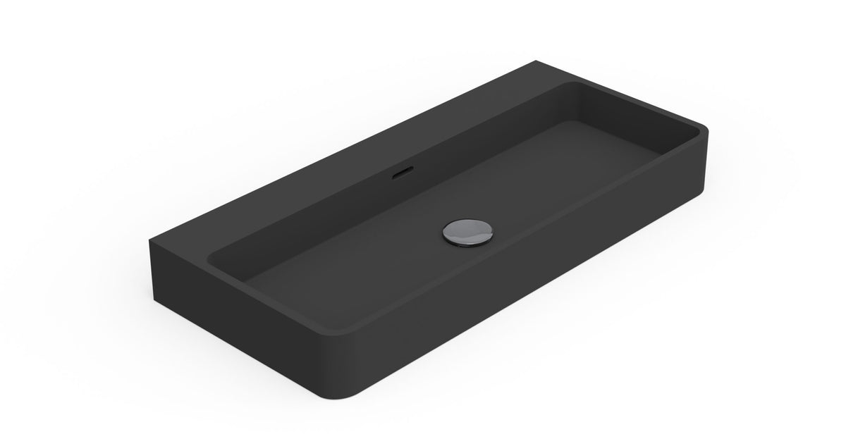 Wall Mounted Sink WT-01-XL-BLK