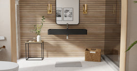 Wall Mounted Sink WT-01-XL-BLK