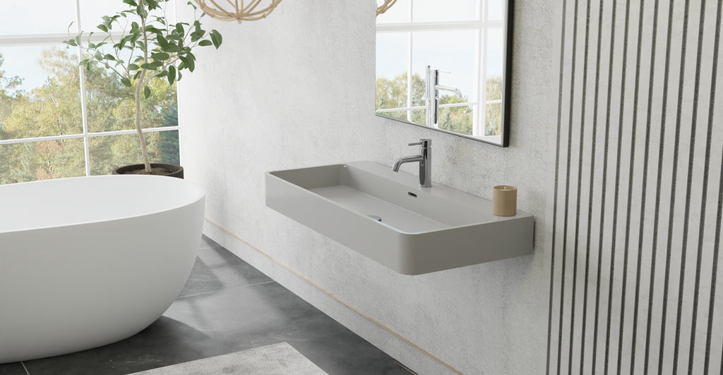 Wall Mounted Sink WT-01-XL-GRY