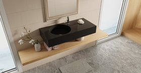 Wall Mounted Sink WT-02-A-BLK