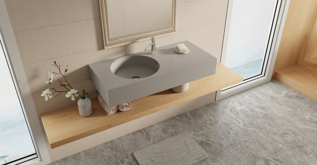Wall Mounted Sink WT-02-A-GRY