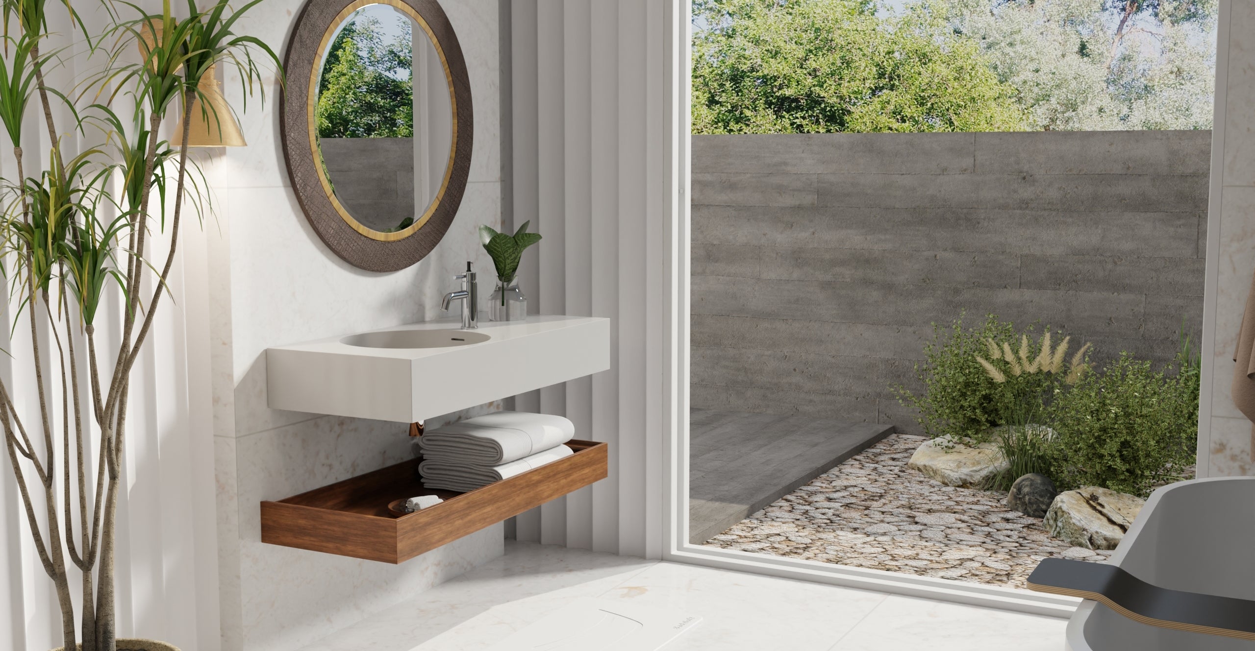 Wall Mounted Sink WT-02-A-GRY