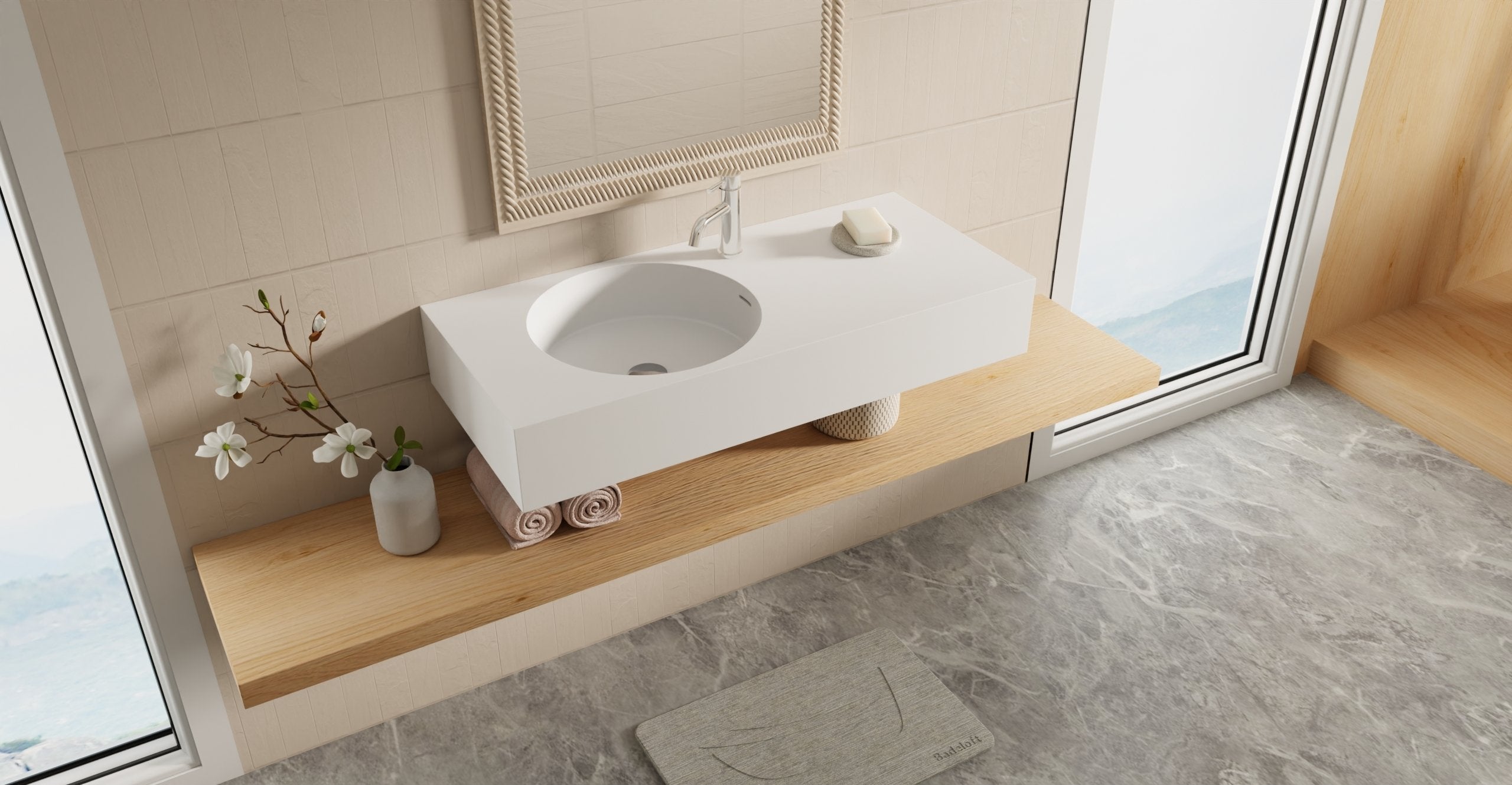 Wall Mounted Sink WT-02-A
