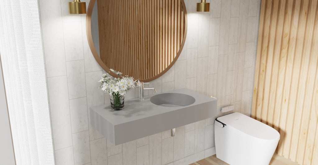 Wall Mounted Sink WT-02-A-GRY