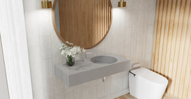 Wall Mounted Sink WT-02-A-GRY