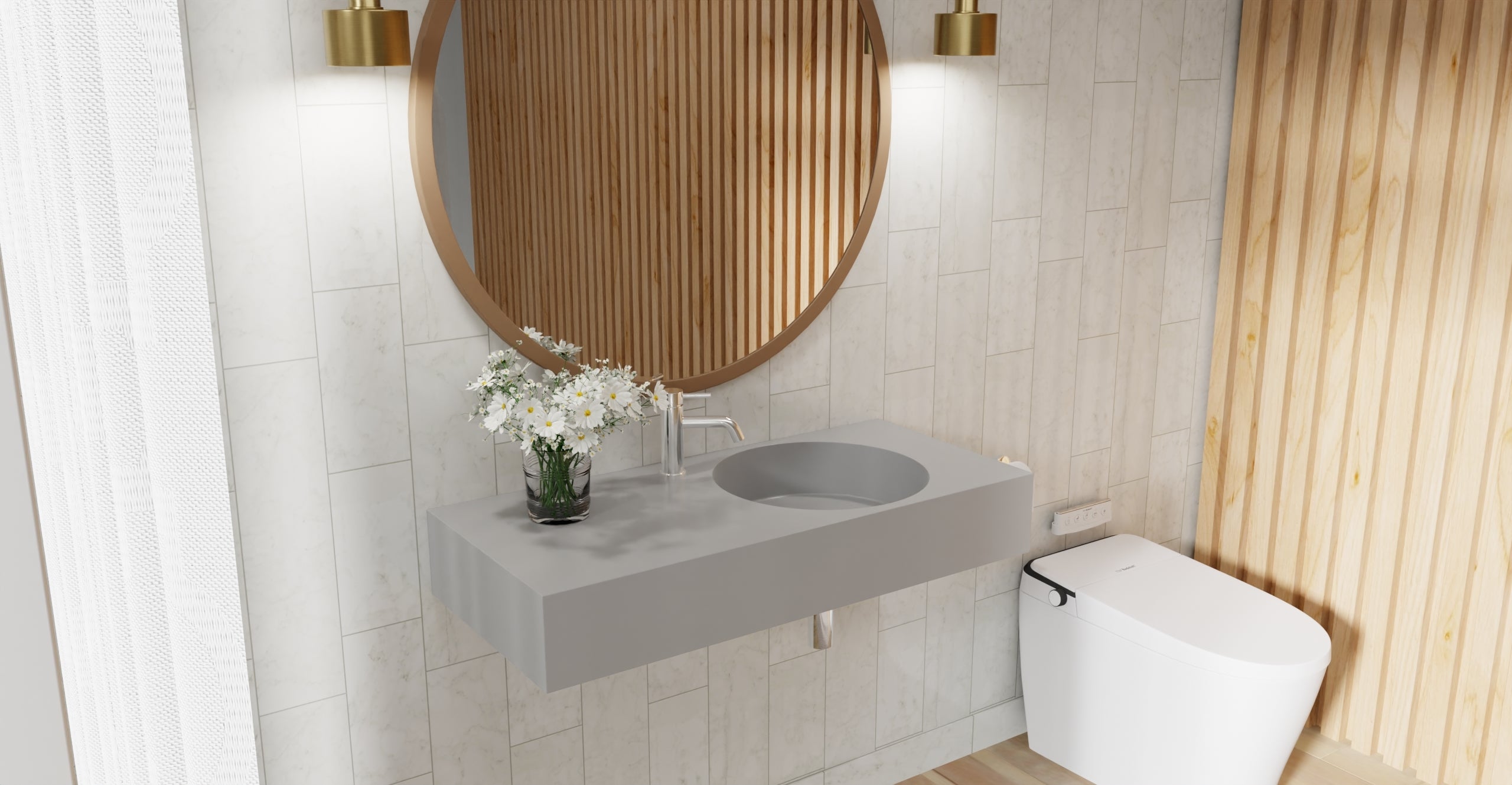 Wall Mounted Sink WT-02-A-GRY