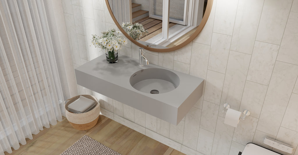Wall Mounted Sink WT-02-A-GRY