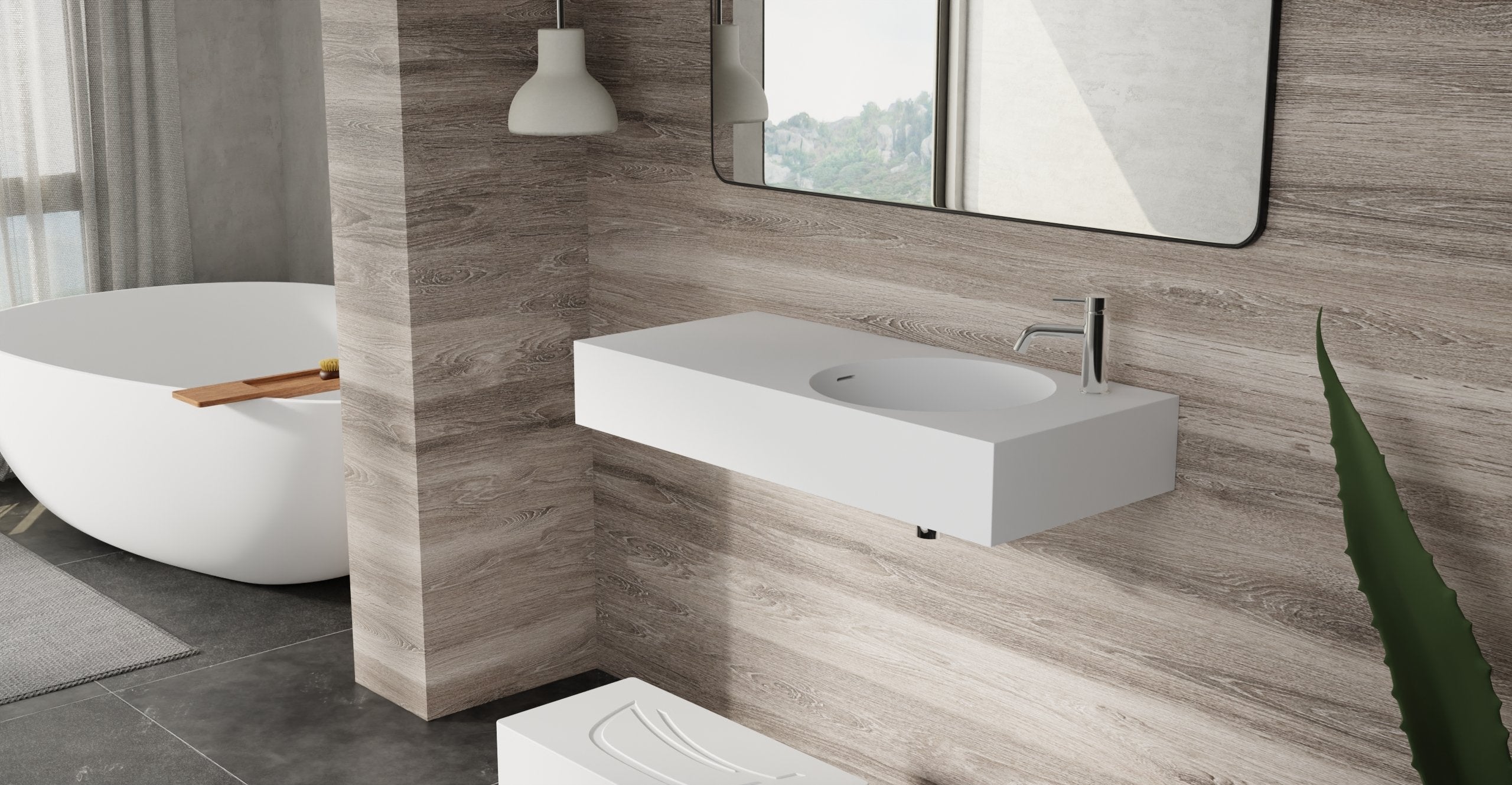 Wall Mounted Sink WT-02-B