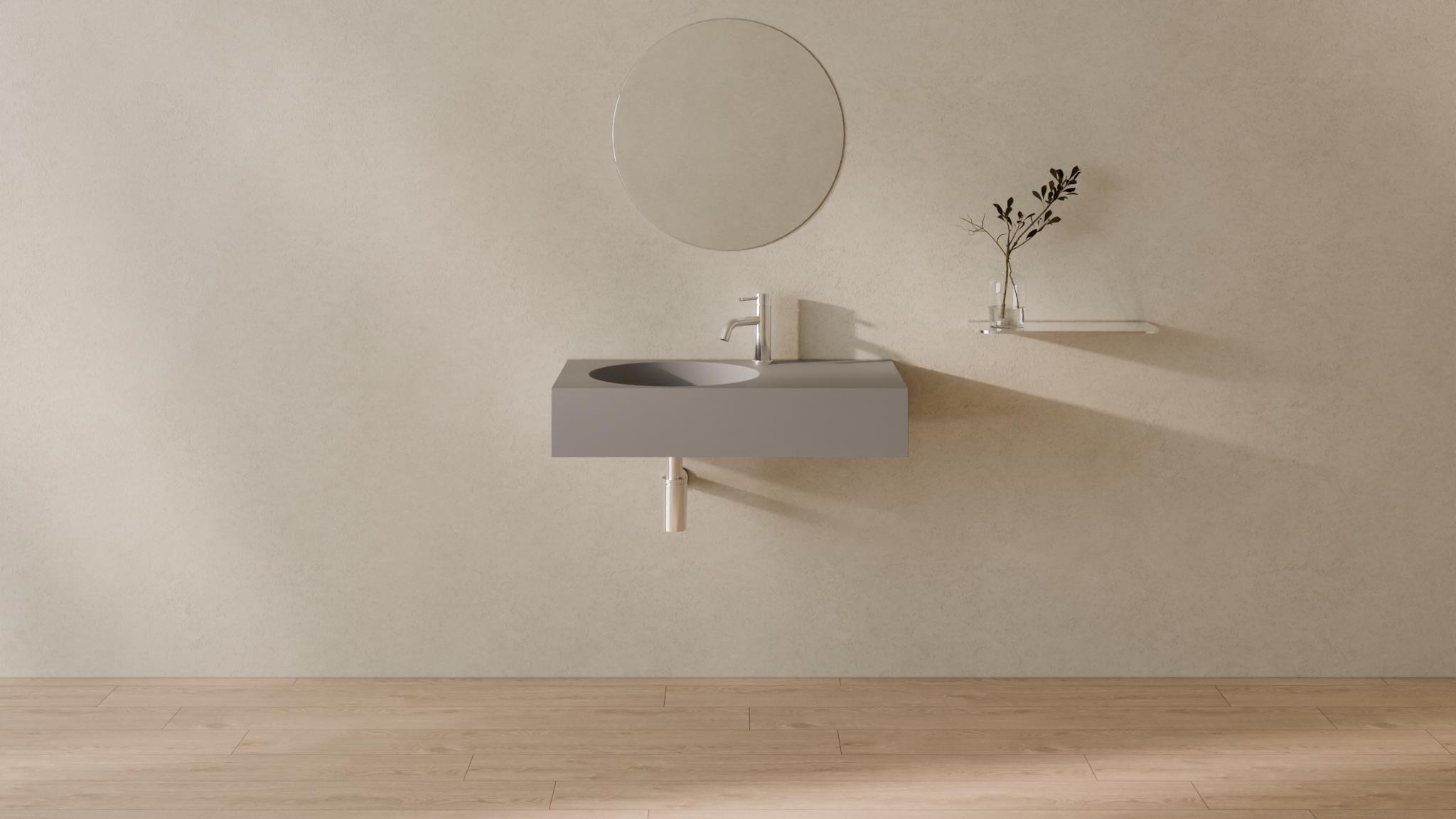 Badeloft render 2026 | WT-02-D | Grey | Sink_Matte_Grey__Camera_Angle_1.png