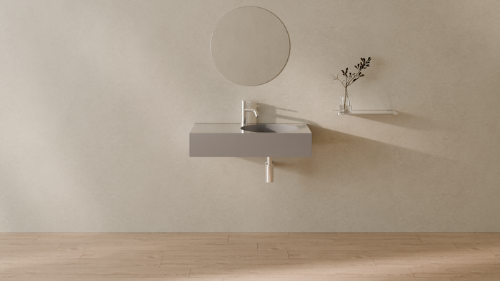 Badeloft render 2026 | WT-02-E | Grey | Sink_Glossy_Grey__Camera_Angle_1.png
