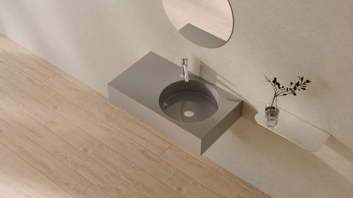 Badeloft render 2026 | WT-02-E | Grey | Sink_Glossy_Grey__Camera_Angle_2.png