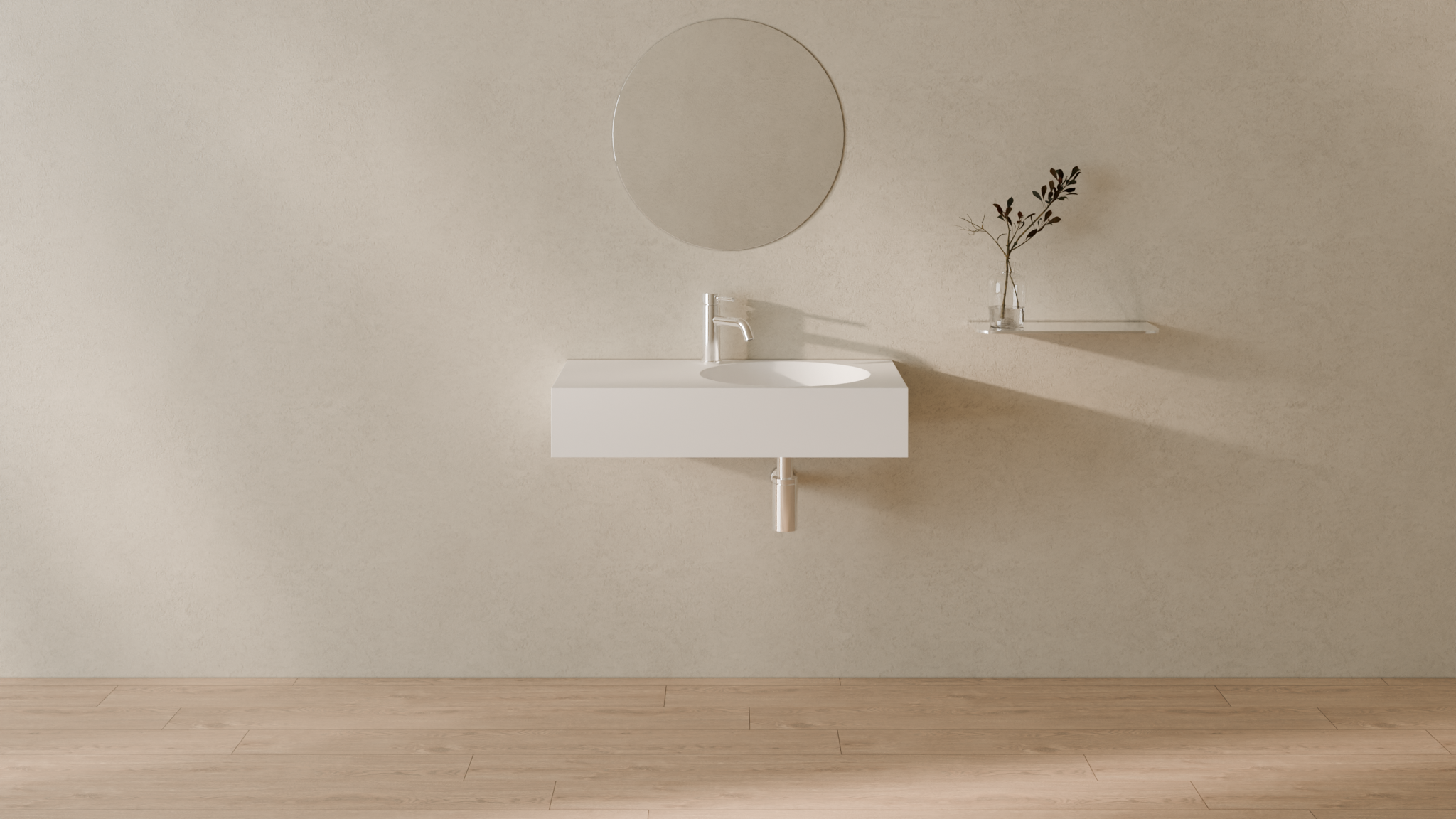 Badeloft render 2026 | WT-02-E | White | Sink_Matte_White__Camera_Angle_1.png