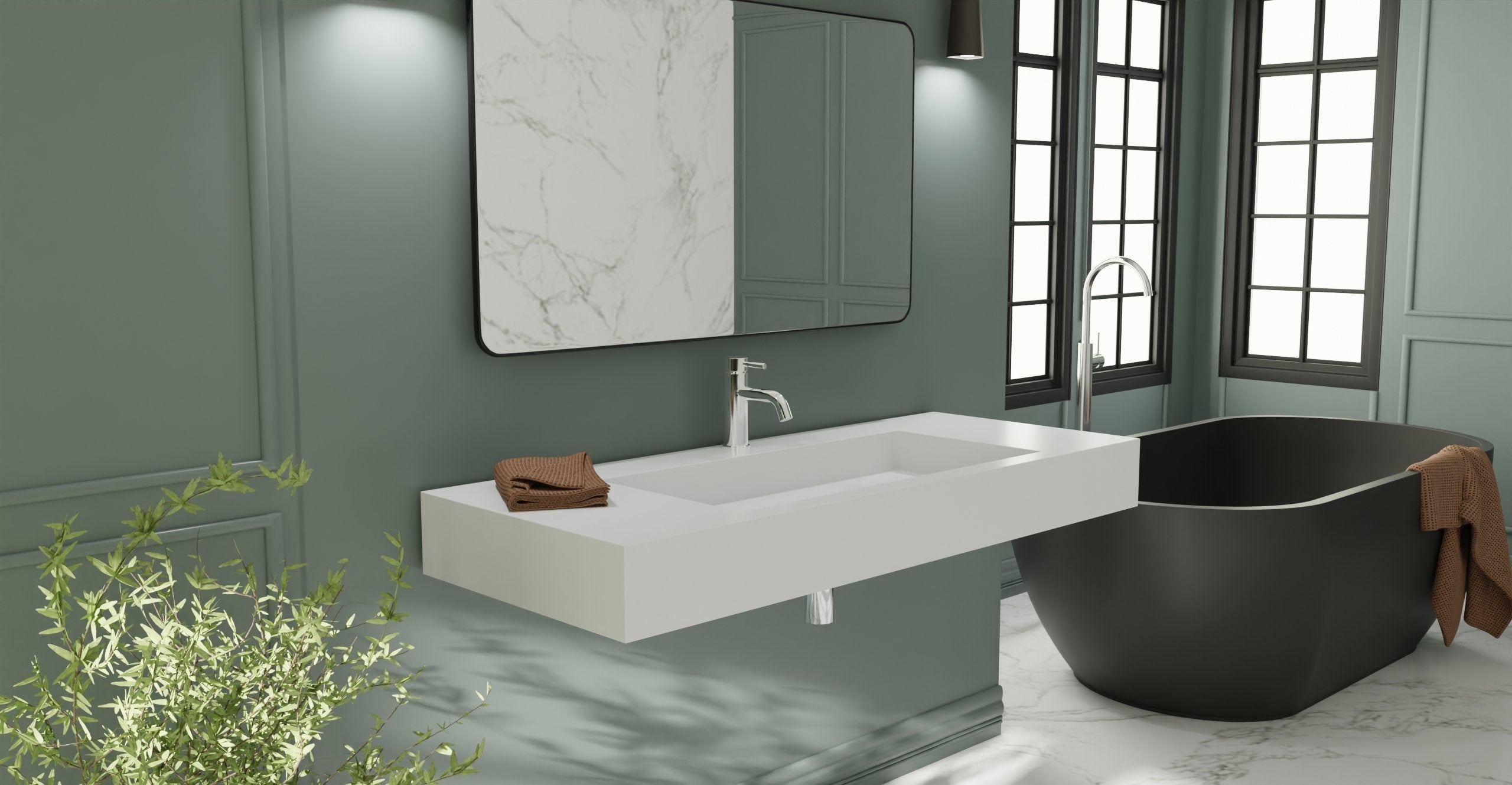 Wall Mounted Sink WT-03