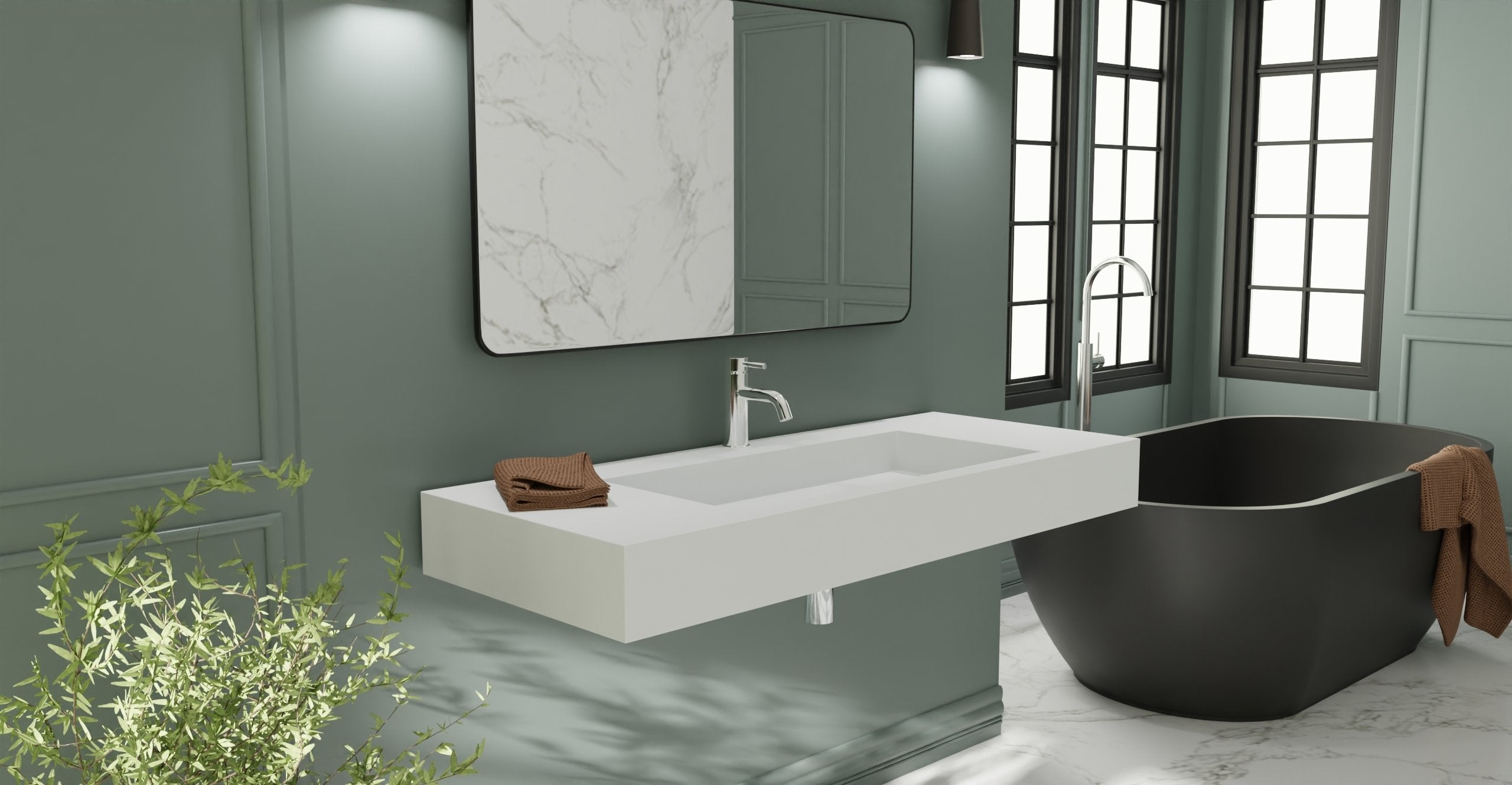 Wall Mounted Sink WT-03