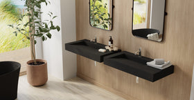 Wall Mounted Sink WT-04-A-BLK