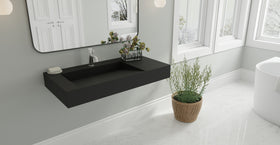 Wall Mounted Sink WT-04-A-BLK