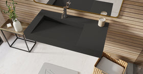 Wall Mounted Sink WT-04-A-BLK