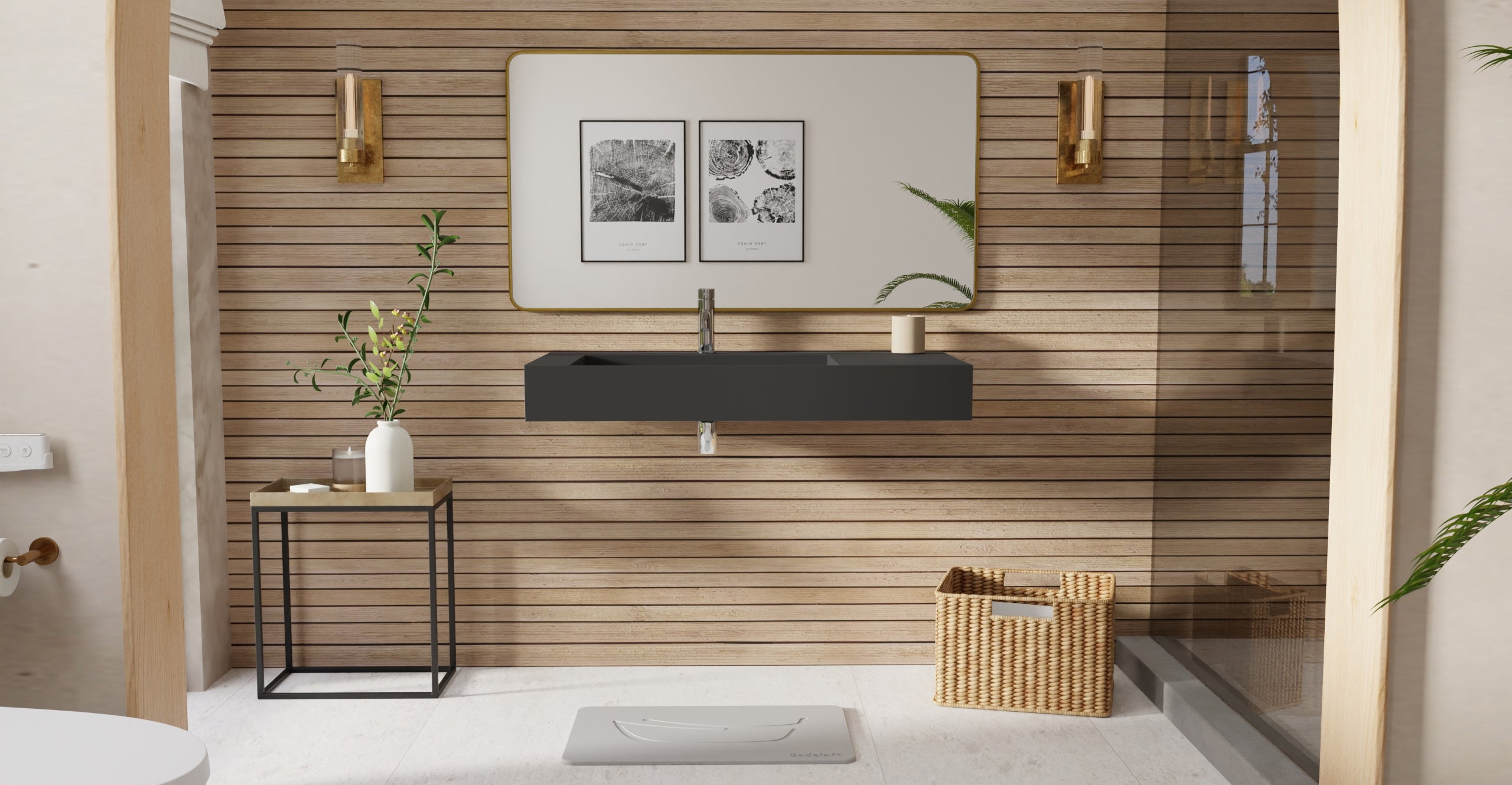 Wall Mounted Sink WT-04-A-BLK