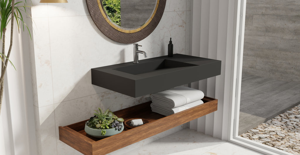 Wall Mounted Sink WT-04-A-BLK