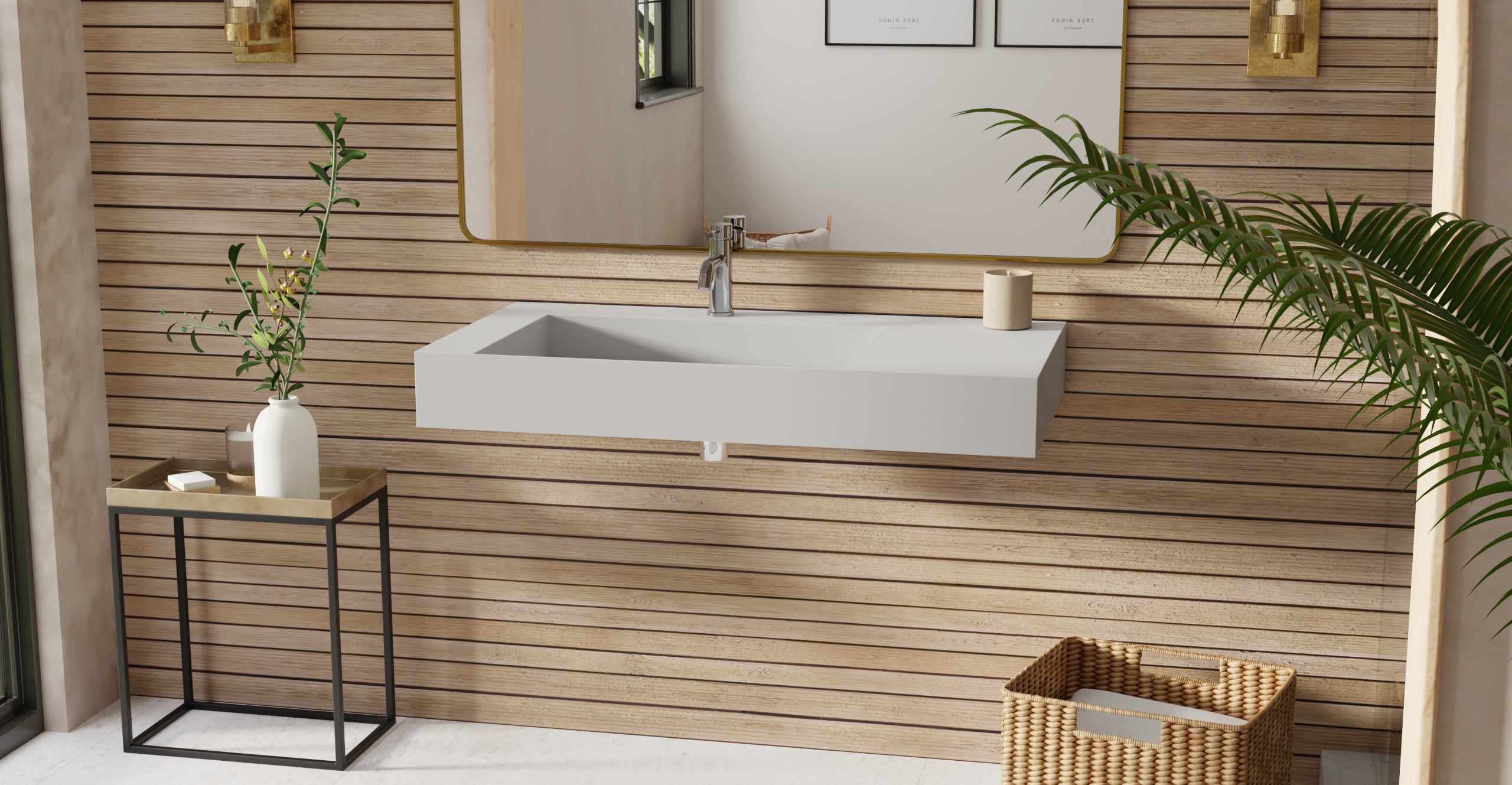 Wall Mounted Sink WT-04-A-GRY