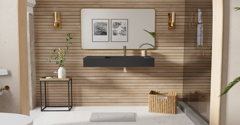 Wall Mounted Sink WT-04-B-BLK
