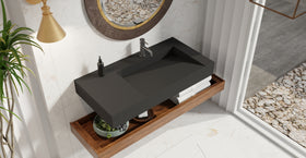 Wall Mounted Sink WT-04-B-BLK