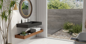 Wall Mounted Sink WT-04-B-BLK