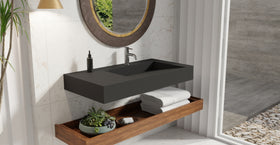 Wall Mounted Sink WT-04-B-BLK