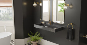 Wall Mounted Sink WT-04-C-BLK