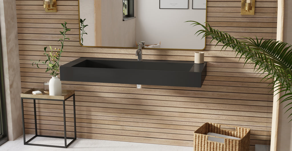 Wall Mounted Sink WT-04-C-BLK