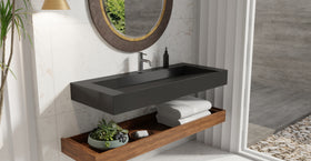 Wall Mounted Sink WT-04-C-BLK