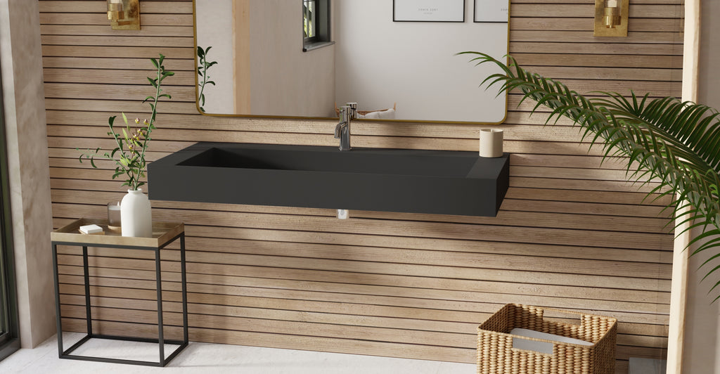 Wall Mounted Sink WT-04-C-BLK