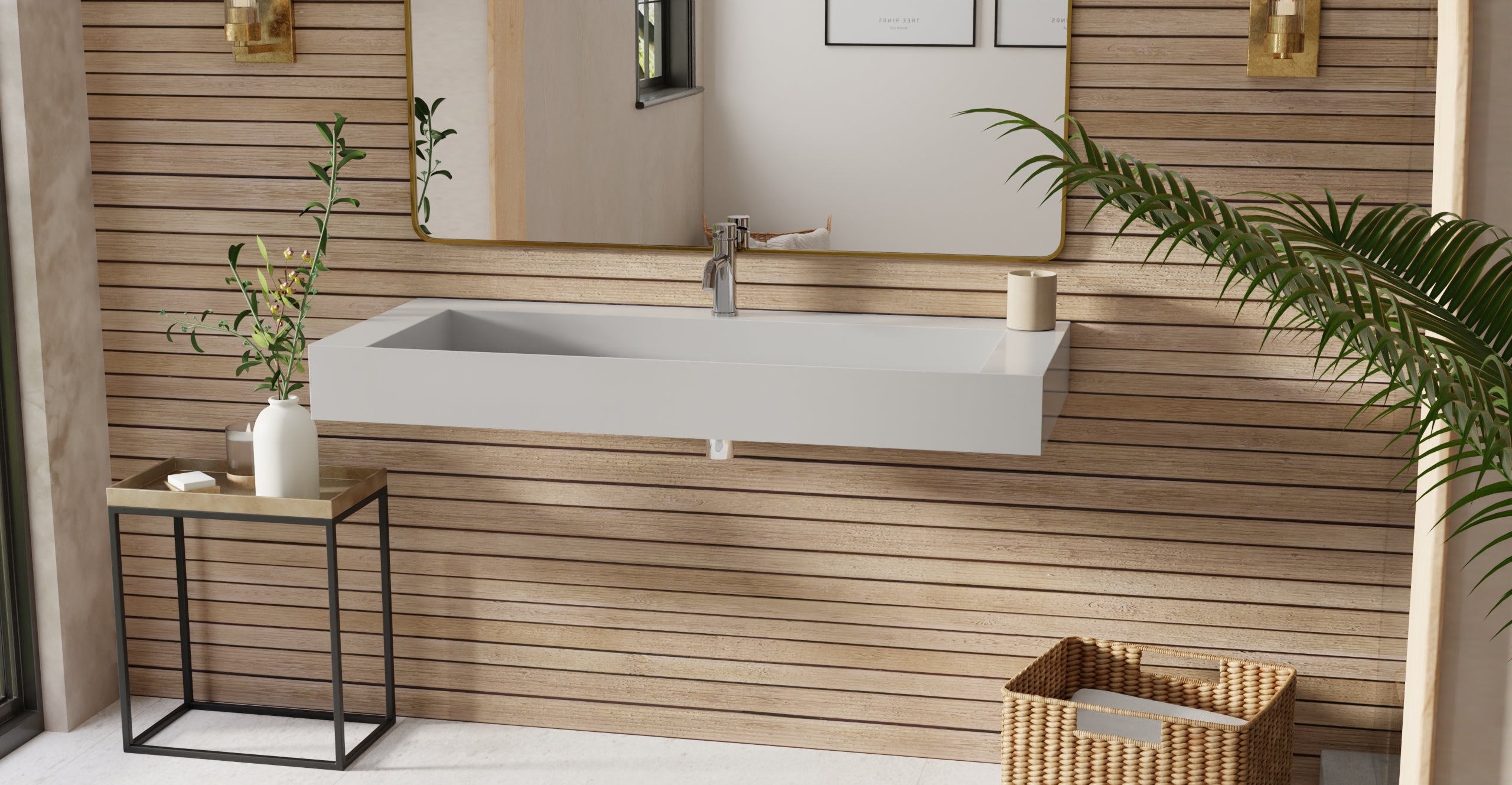 Wall Mounted Sink WT-04-C-GRY