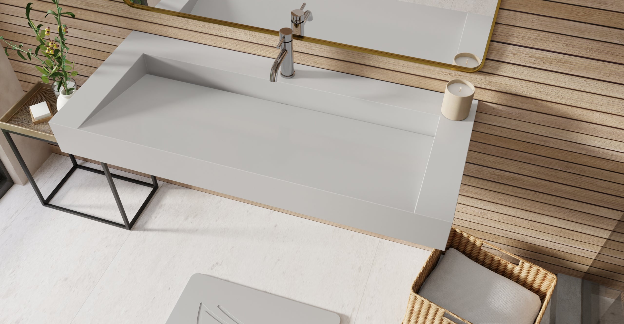 Wall Mounted Sink WT-04-C-GRY