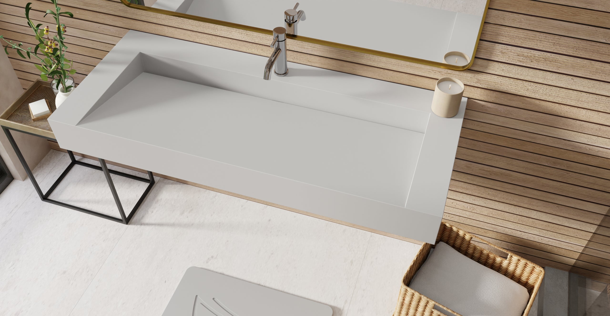 Wall Mounted Sink WT-04-C-GRY