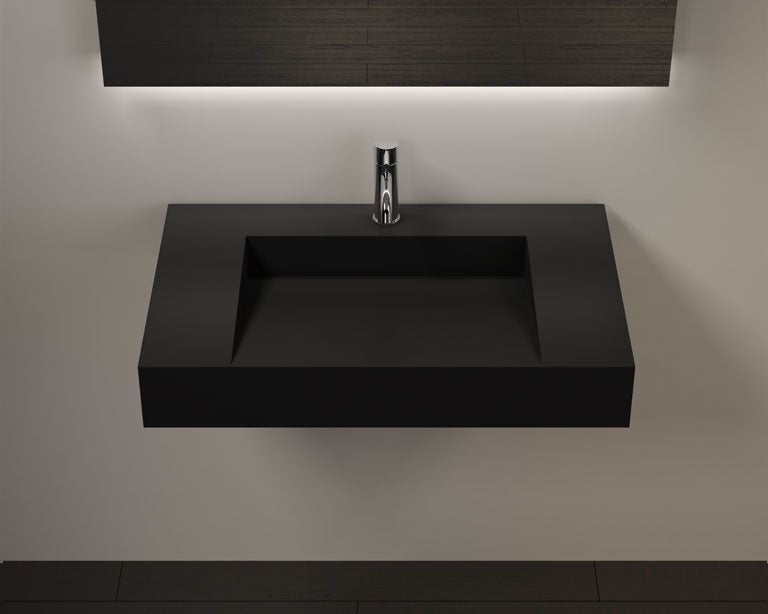 Wall Mounted Sink WT-04-D-BLK