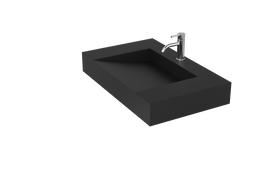 Wall Mounted Sink WT-04-D-BLK