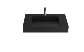 Wall Mounted Sink WT-04-D-BLK