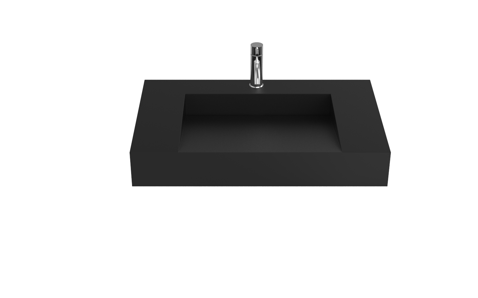 Wall Mounted Sink WT-04-D-BLK