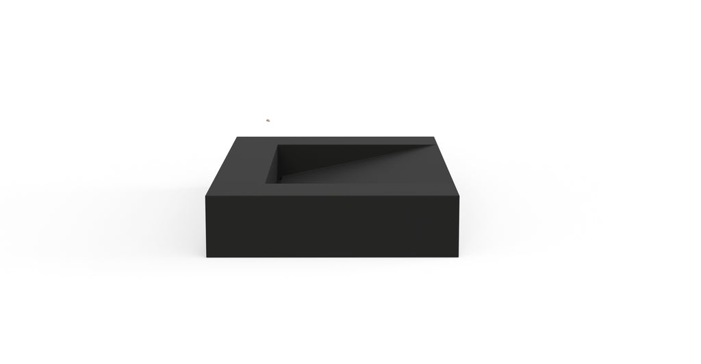 Wall Mounted Sink WT-04-D-BLK