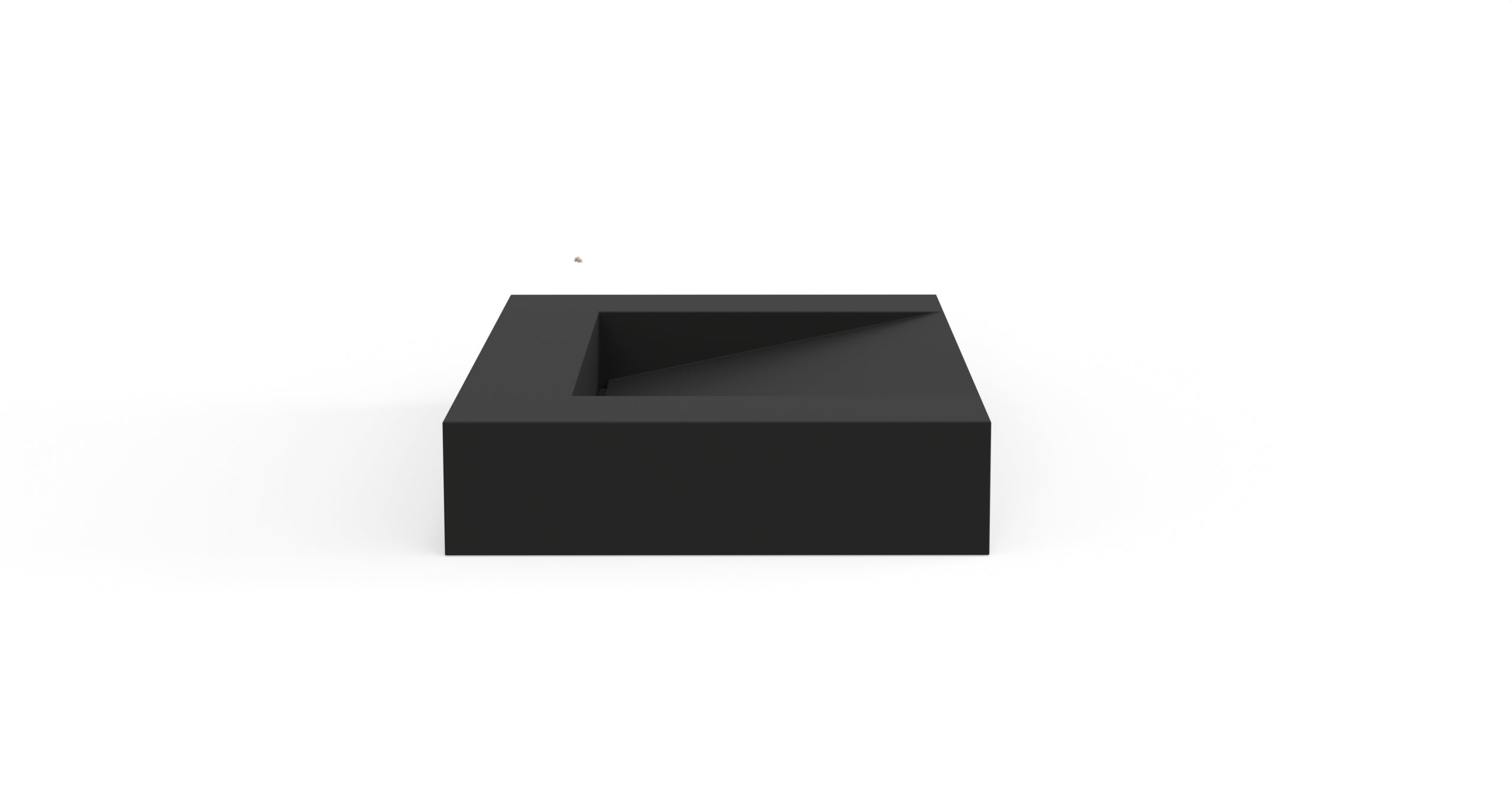 Wall Mounted Sink WT-04-D-BLK
