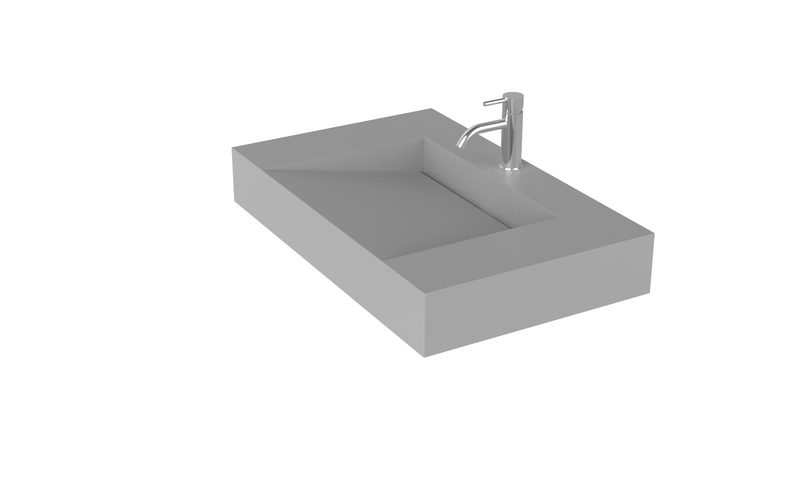 Wall Mounted Sink WT-04-D-GRY