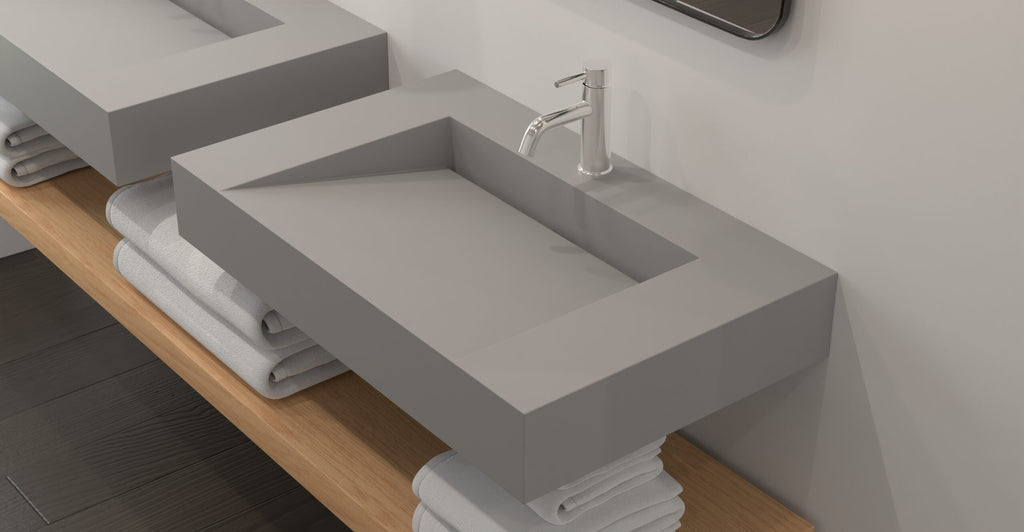 Wall Mounted Sink WT-04-D-GRY