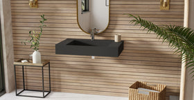 Wall Mounted Sink WT-04-D-BLK