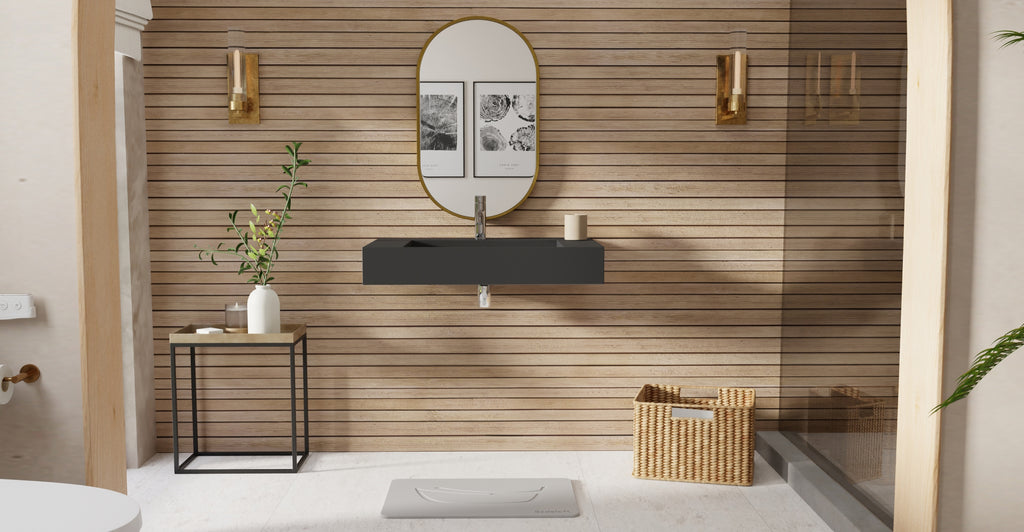 Wall Mounted Sink WT-04-D-BLK