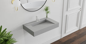 Wall Mounted Sink WT-04-D-GRY