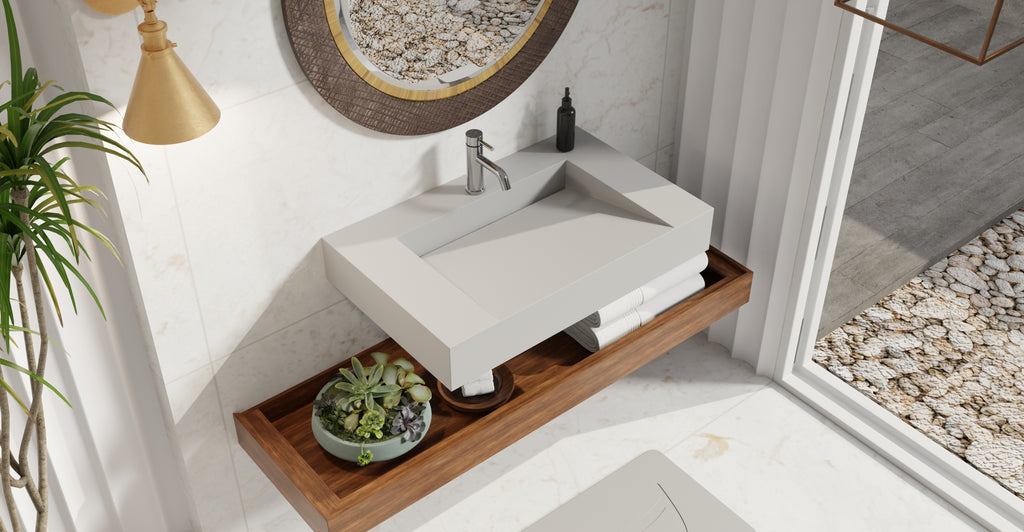 Wall Mounted Sink WT-04-D-GRY