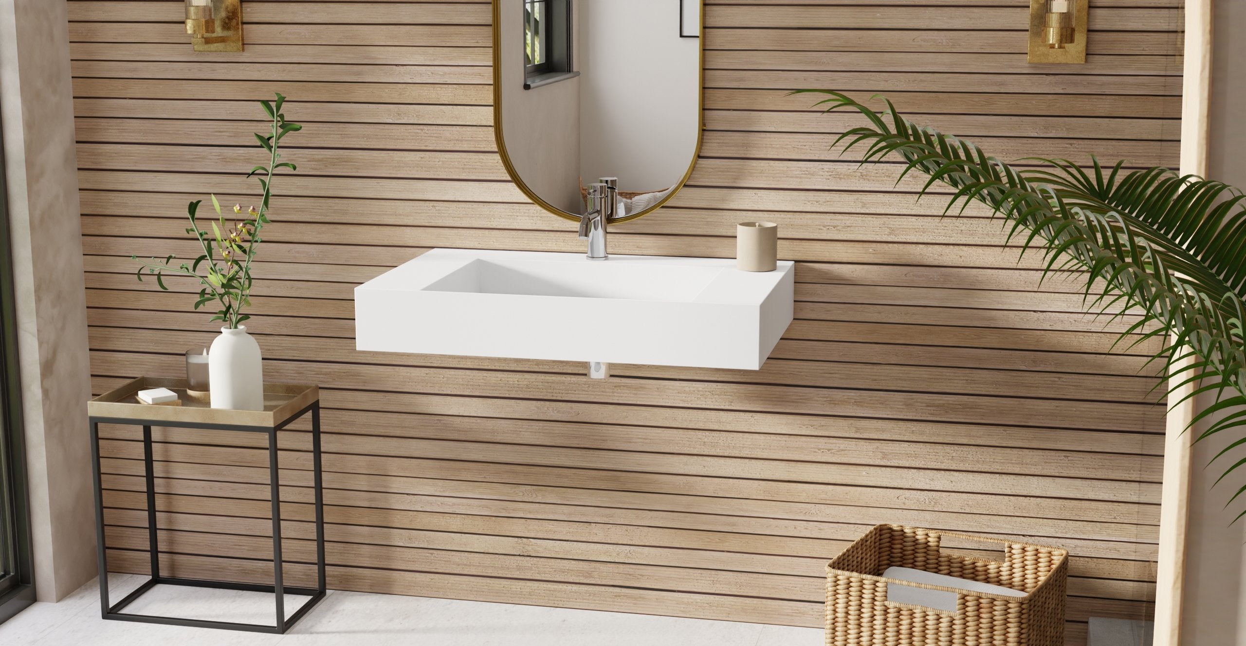 Wall Mounted Sink WT-04-D