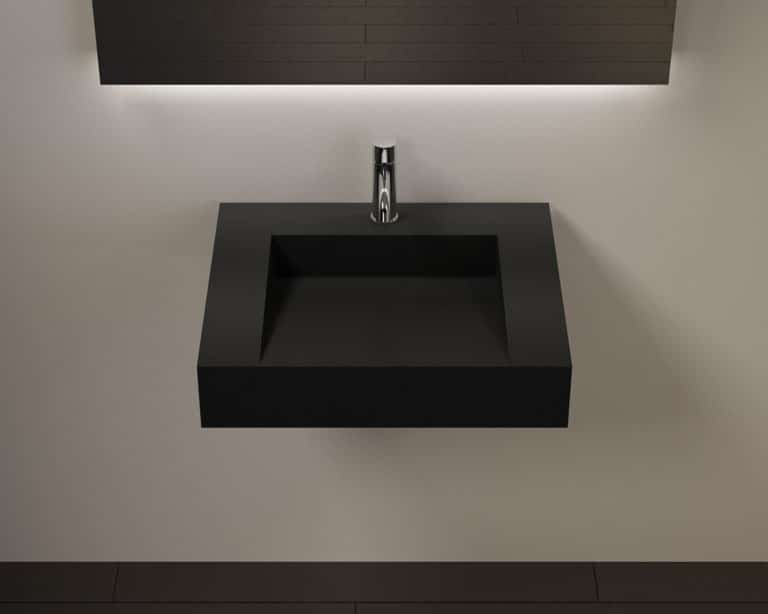 Wall Mounted Sink WT-04-E-BLK